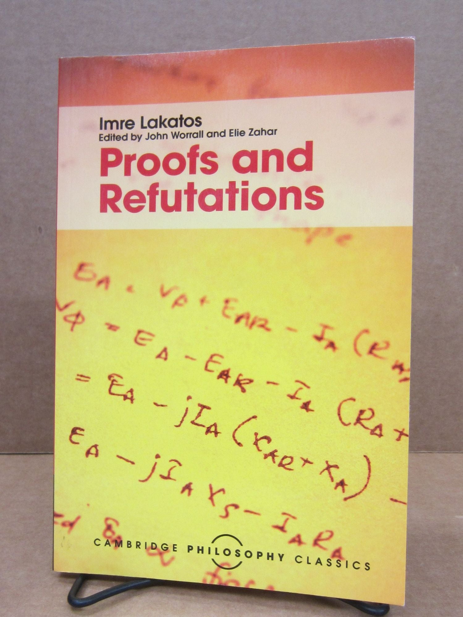 Proofs and Refutations : The Logic of Mathematical Discovery | Imre ...