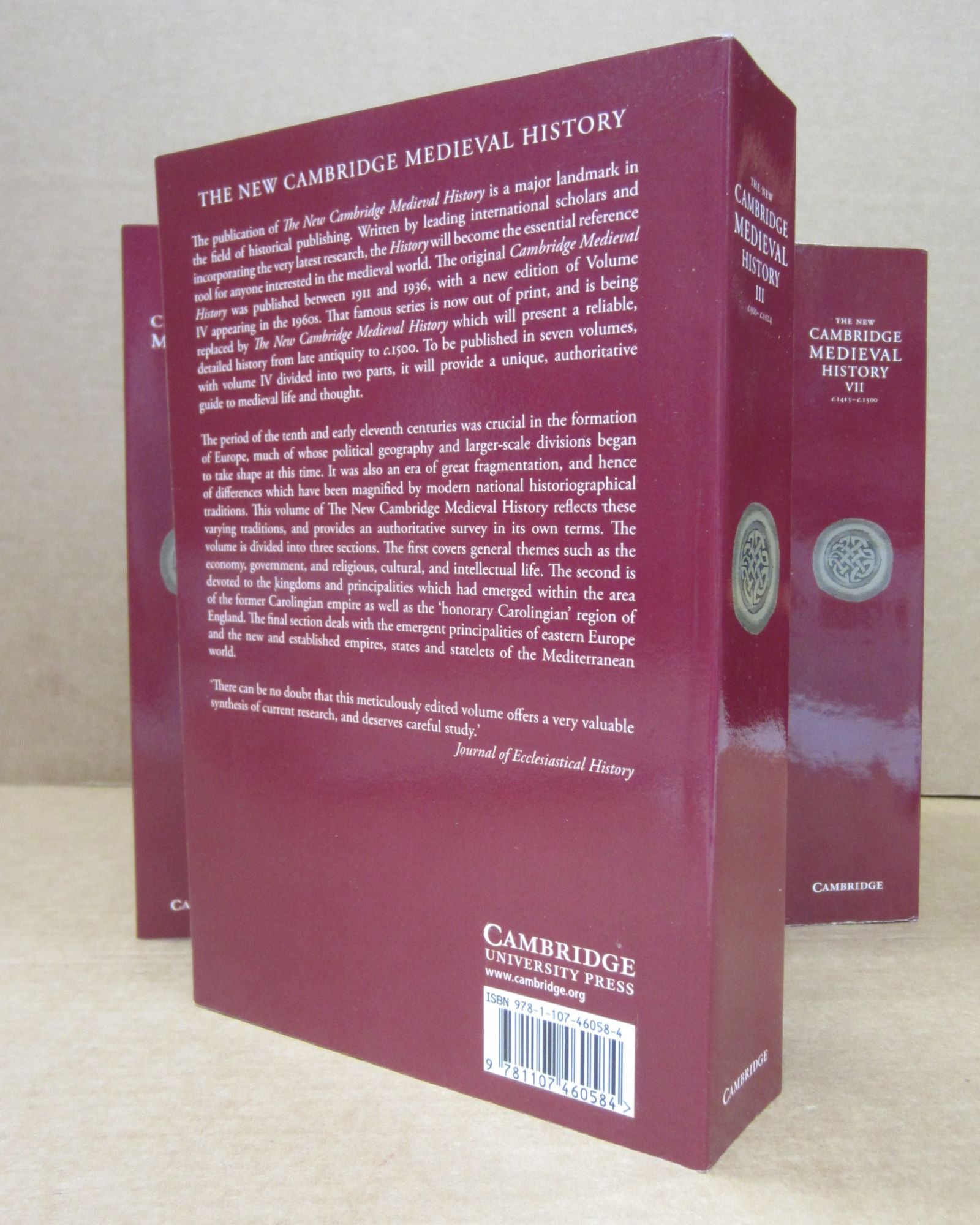The New Cambridge Medieval History 8 parts in 7 volumes Complete