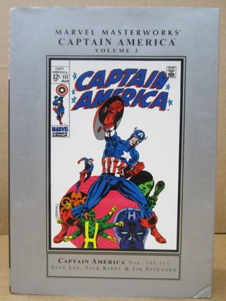 Item #87766 Marvel Masterworks Presents Captain America Volume 3. Stan Lee, Jack Kirby, Jim Steranko