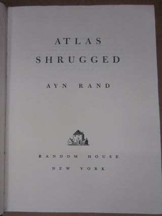 Atlas Shrugged.