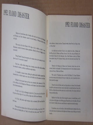 1952 Flood Disaster Book.