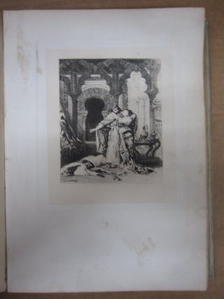 21 Etchings by Adolphe Lalauze from the 1881 Book of the Thousand and One Nights (Les mille et une nuits)
