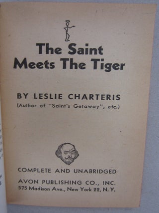 The Saint Meets the Tiger: Simon Templar Battles His Toughest Enemy