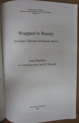 Wrapped in Beauty: The Koelz Collection of Kashmiri Shawls: