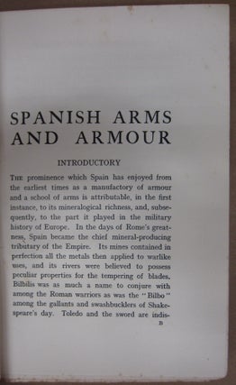 Spanish Arms and Armour: Being a Historical and Descriptive Account of the Royal Armoury of Madrid