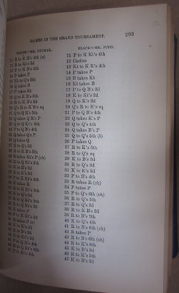 The Fifth American Chess Congress: Containing a full report of the proceedings of the convention of chess players, held in New York, in the year 1880; together with an account of the preceding chess congresses, held in the United States, and biographical sketches of noted early chess players