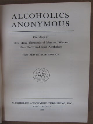 Alcoholics Anonymous New and Revised Edition (Second Edition, First Printing).