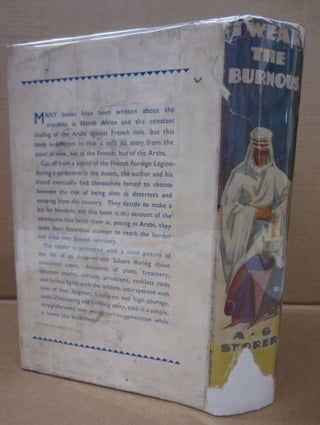 I Wear the Burnous
