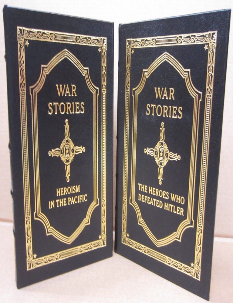 Item #91649 War Stories: Heroism in the Pacific [and] The Heroes Who Defeated Hitler (2 volume set). Oliver L. North, Joe Musser.