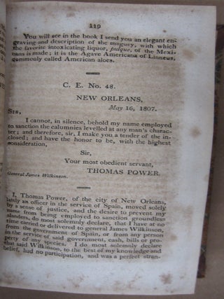 Report of the Committee Appointed to Inquire into the Conduct of General Wilkinson February 26, 1811
