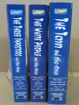 The Best Weird Tales of Arthur Machen 3 volumes: The Three Imposters, The White People, The Terror