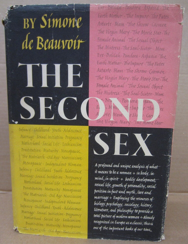 Item #91837 The Second Sex. Simone de Beauvoir, H. M. Parshley.
