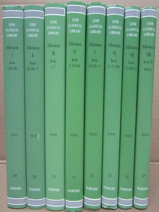 Item #91918 Athenaeus: The Learned Banqueters (Complete 8 volume set). Athenaeus, S. Douglas Olson