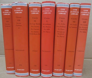 Loeb Classical Library Cicero Complete 30 book set in 29 volumes