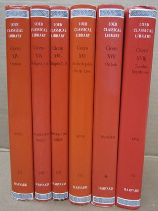 Loeb Classical Library Cicero Complete 30 book set in 29 volumes