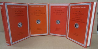 Loeb Classical Library Cicero Complete 30 book set in 29 volumes