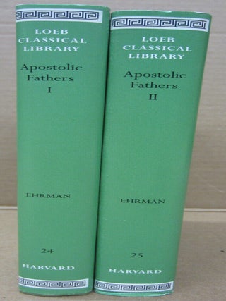 The Apostolic Fathers Loeb Classical Library 2 Volume Set