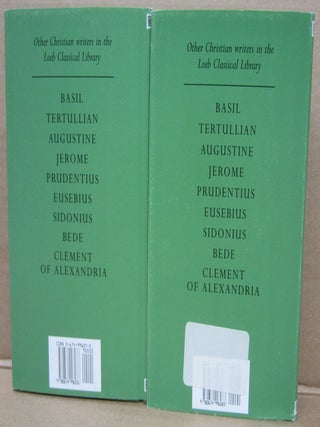 The Apostolic Fathers Loeb Classical Library 2 Volume Set