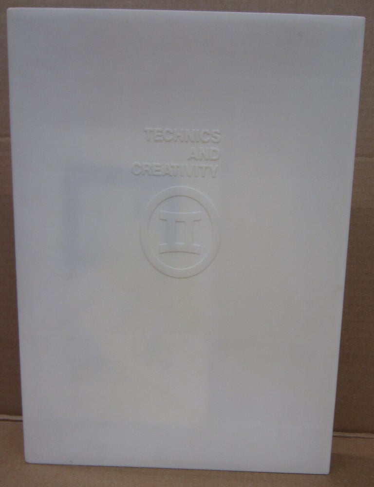 Item #92231 Technics and Creativity II: Gemini Gel. Riva Castleman.