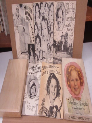 Item #92353 Shirley Temple 5 Books About Me. (In Original Box). Shirley Temple