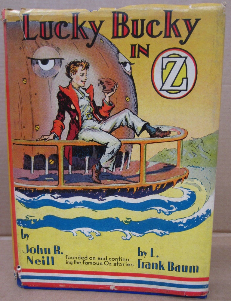 Item #92368 Lucky Bucky in Oz. John R. Neill.