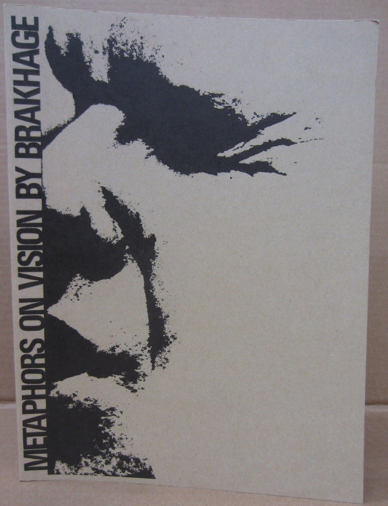 Item #92405 Metaphors on Vision by Brakhage. P. Adams Sitney.