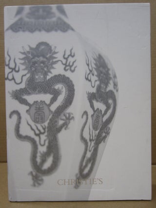 Item #92485 The Imperial Sale, Important Chinese Ceramics and Works of Art 2 volumes. Christie's