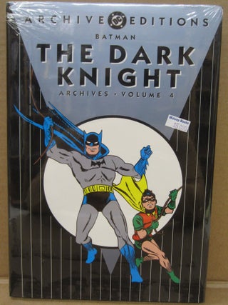 Item #92575 Batman The Dark Knight Archives Volume 4. Bob Kane