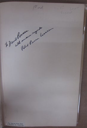 Selected Poems 1923- 1943 (signed)