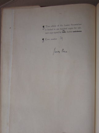 The London Perambulator