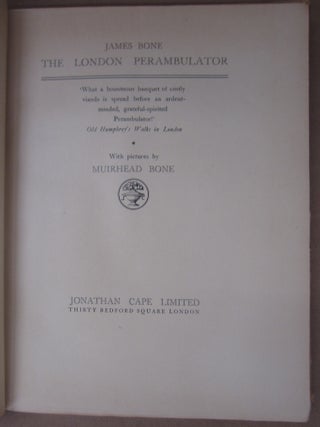 The London Perambulator