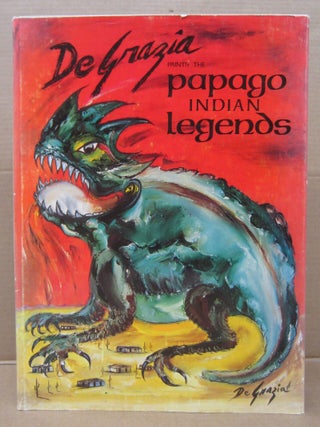 Item #92859 De Grazia Paints the Papago Indian Legends. DeGrazia